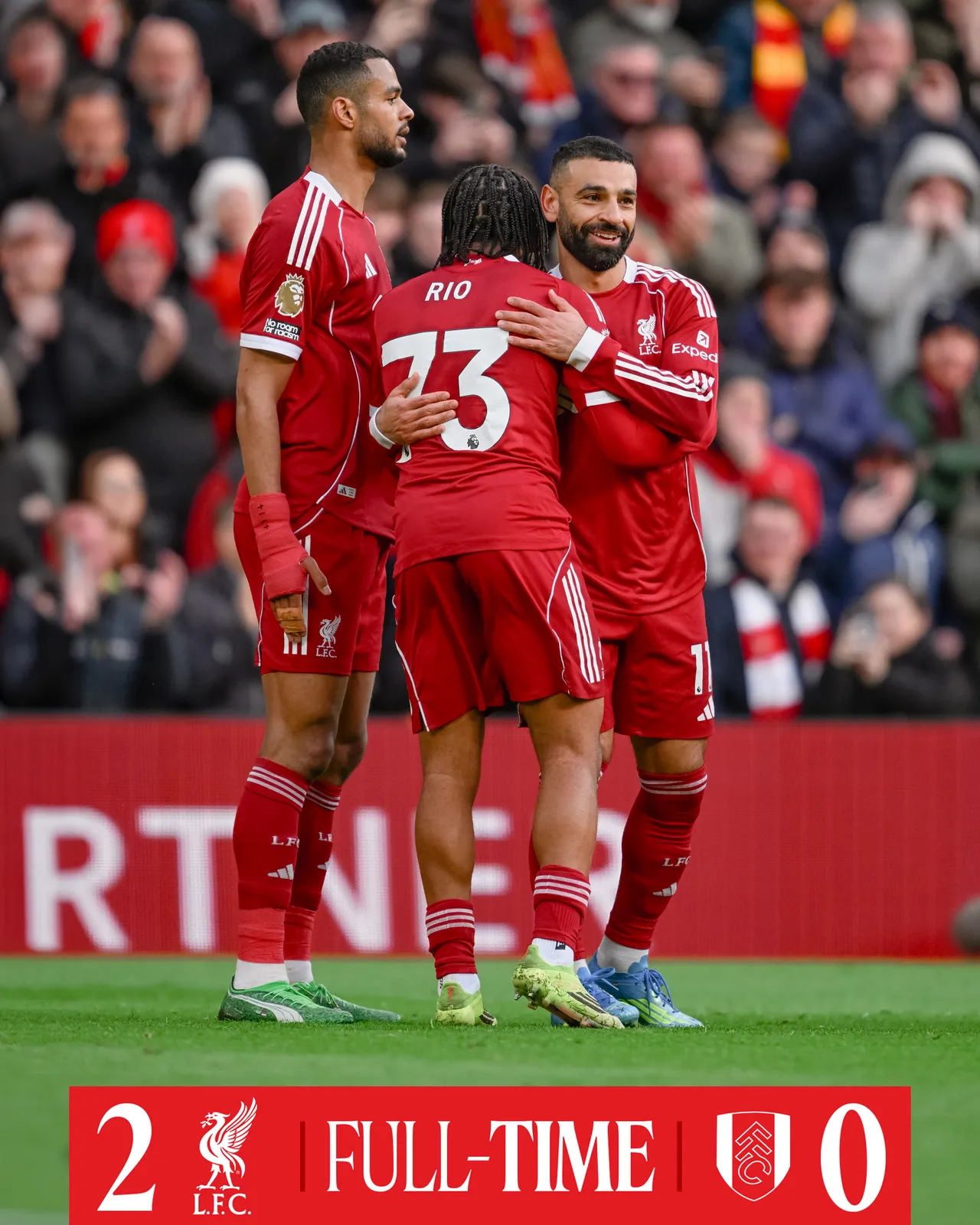 Liverpool 2-0 Fulham: Salah and Ngumoha seal crucial win as Reds boost top four hopes