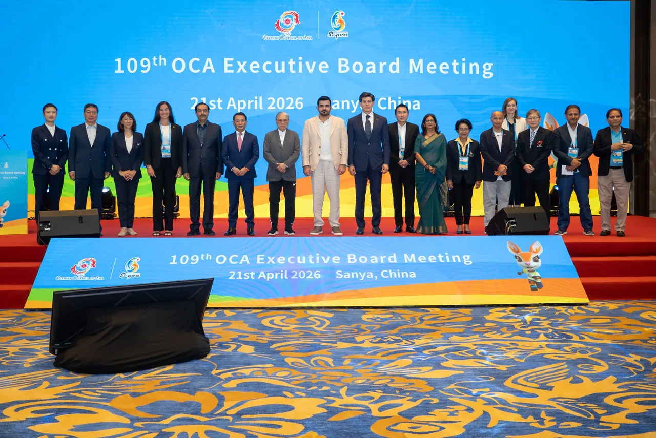 Sheikh Joaan chairs OCA Executive Board meeting in Sanya, reviews key Asian Games preparations