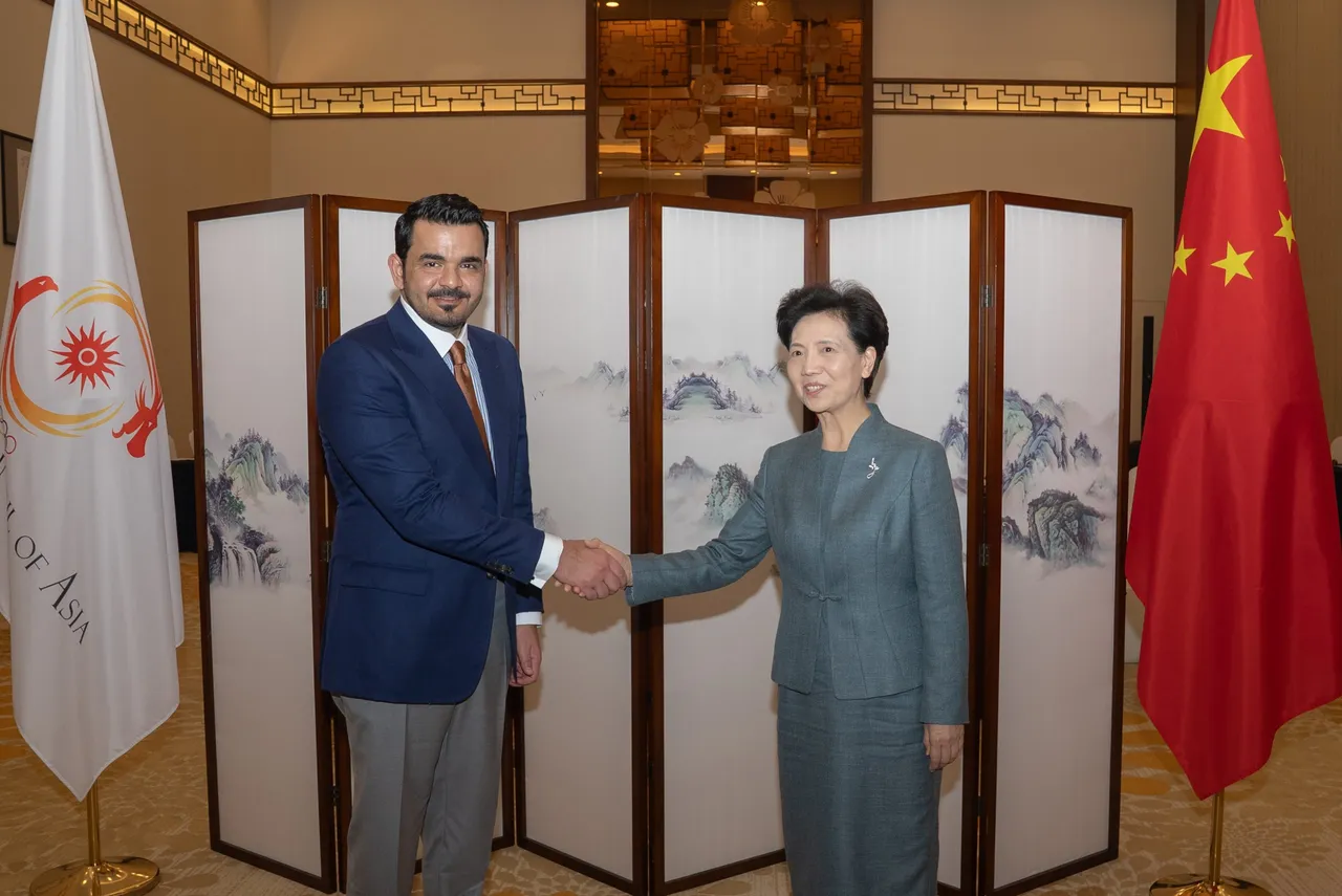 OCA President meets Chinese leadership to deepen strategic sports cooperation