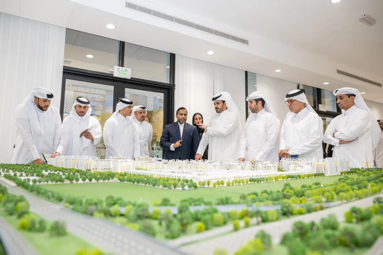 Sheikh Joaan reviews progress of Doha 2030 Athletes’ Village