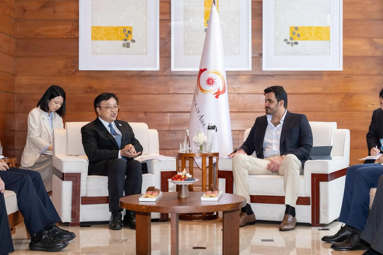 Sheikh Joaan strengthens Asian sports cooperation in high-level China meeting