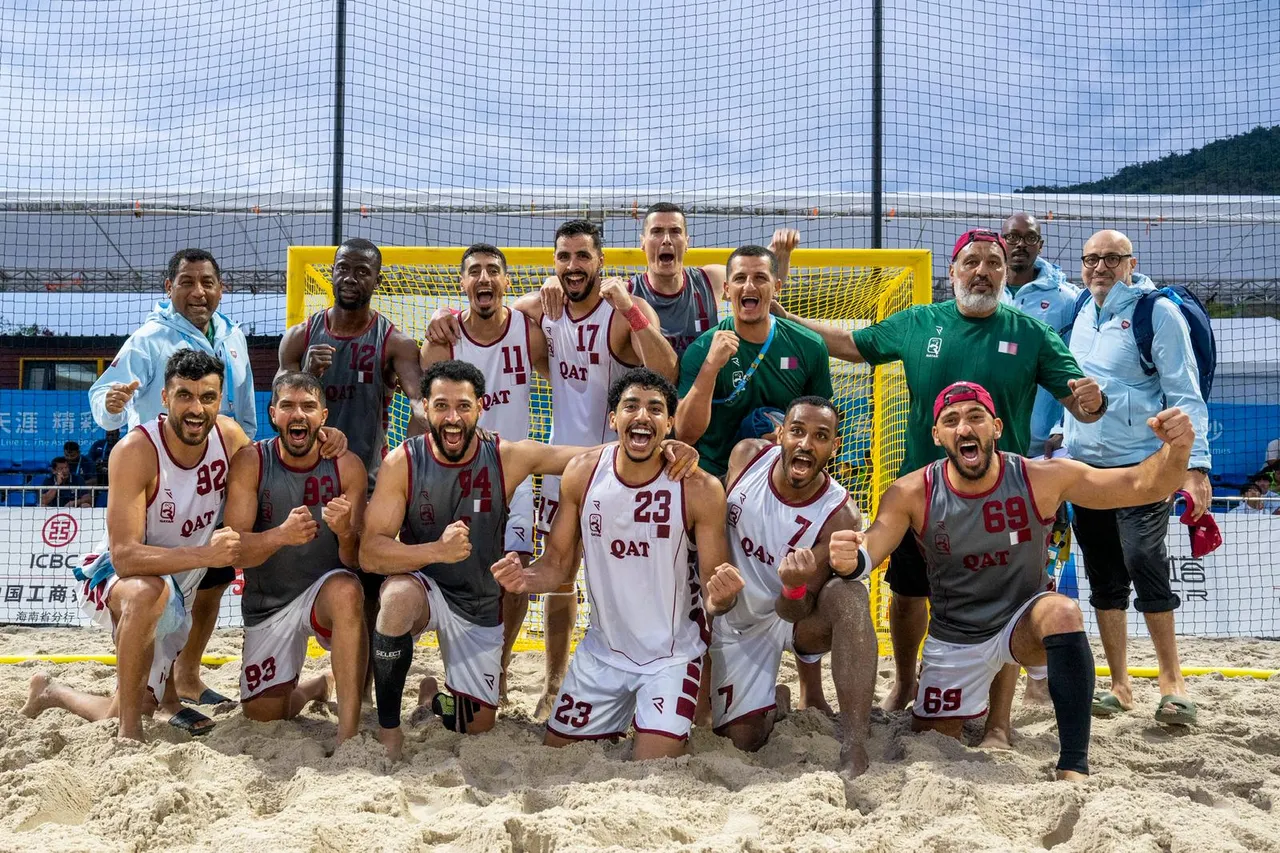 Qatar volleyball and handball teams secure knockout berths at Sanya 2026