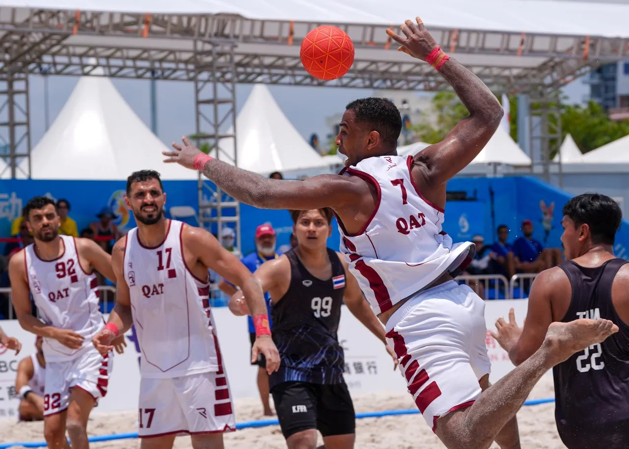 Qatar beach handball team tops group at Sanya 2026, volleyball duo reaches quarterfinals