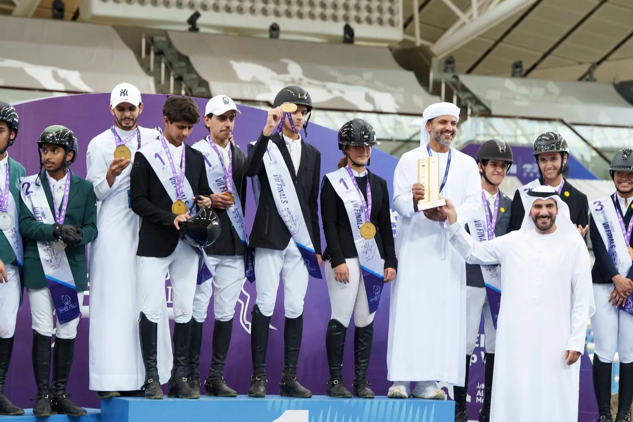 UAE teams dominate as FEI Group VII Junior & Youth Equestrian finals thrill Al Shaqab crowds
