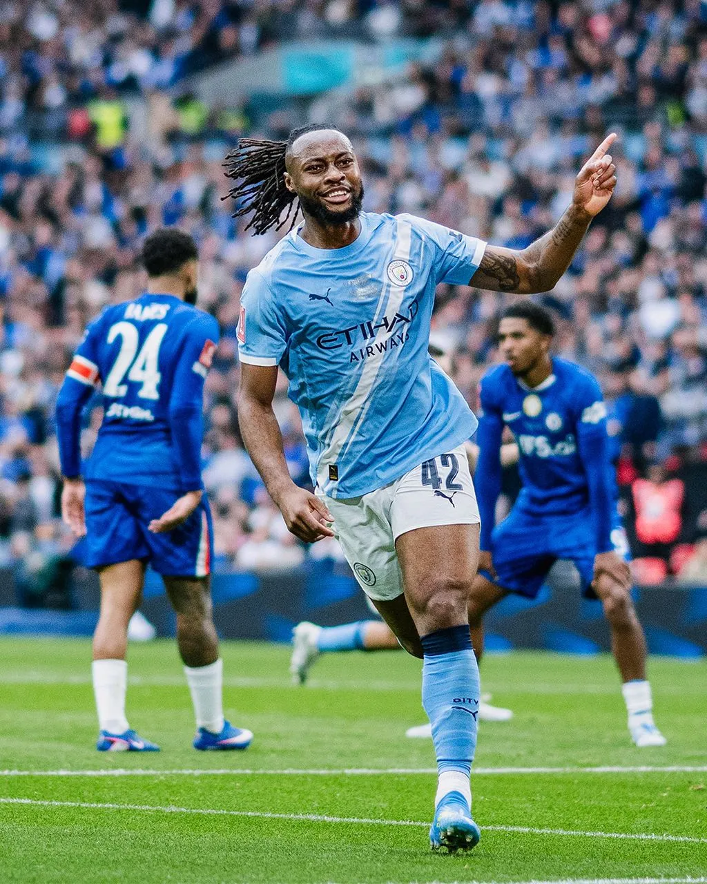 Chelsea 0-1 Manchester City: Semenyo’s stunning finish wins FA Cup final at Wembley