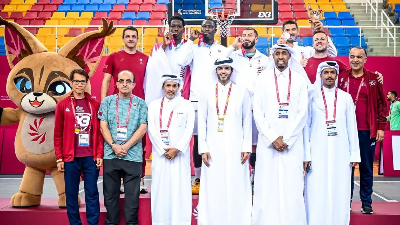 Qatar’s 3x3 basketball teams shine with gold and historic bronze at GCC Games Doha 2026