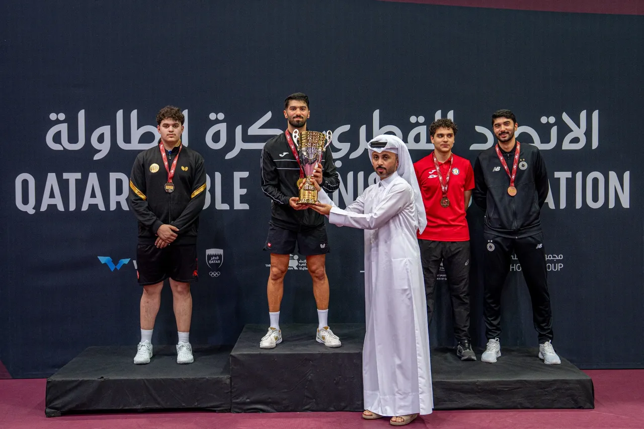 Mohammed Abdul Wahab shines at Qatar table tennis season finale