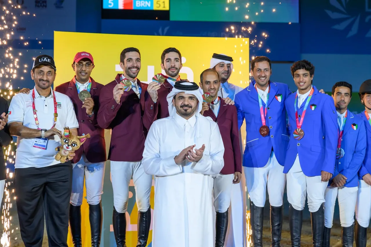 Team Qatar shine across multiple sports, Sheikh Joaan crowns equestrian champions at GCC Games Doha 2026