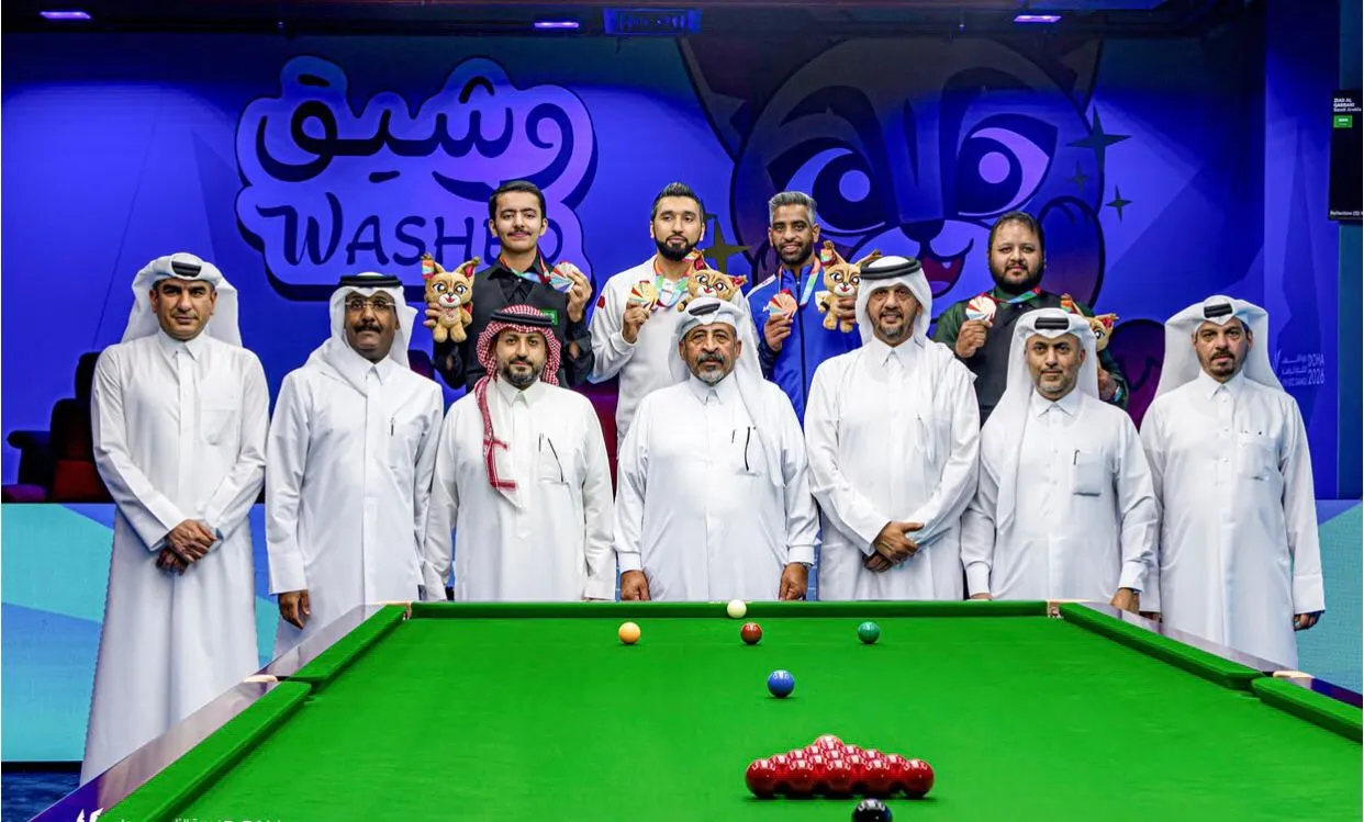 Al Obaidli clinches snooker gold as Team Qatar continues to shine at GCC Games Doha 2026
