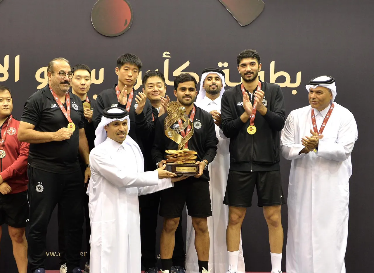 Al Sadd clinch thrilling Amir Table Tennis Cup title after epic final win over Al Arabi