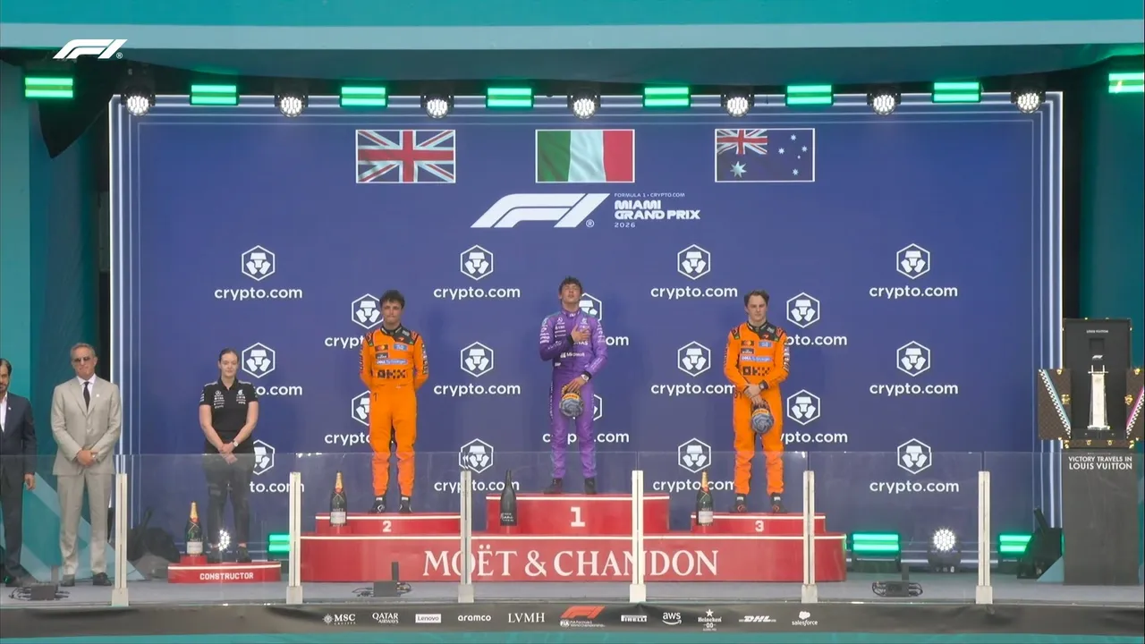 Antonelli makes history with third straight win in Miami thriller