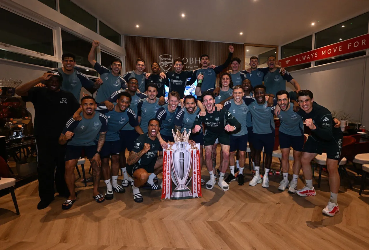 Arsenal’s long wait ends as Manchester City slip up hands Mikel Arteta historic Premier League title