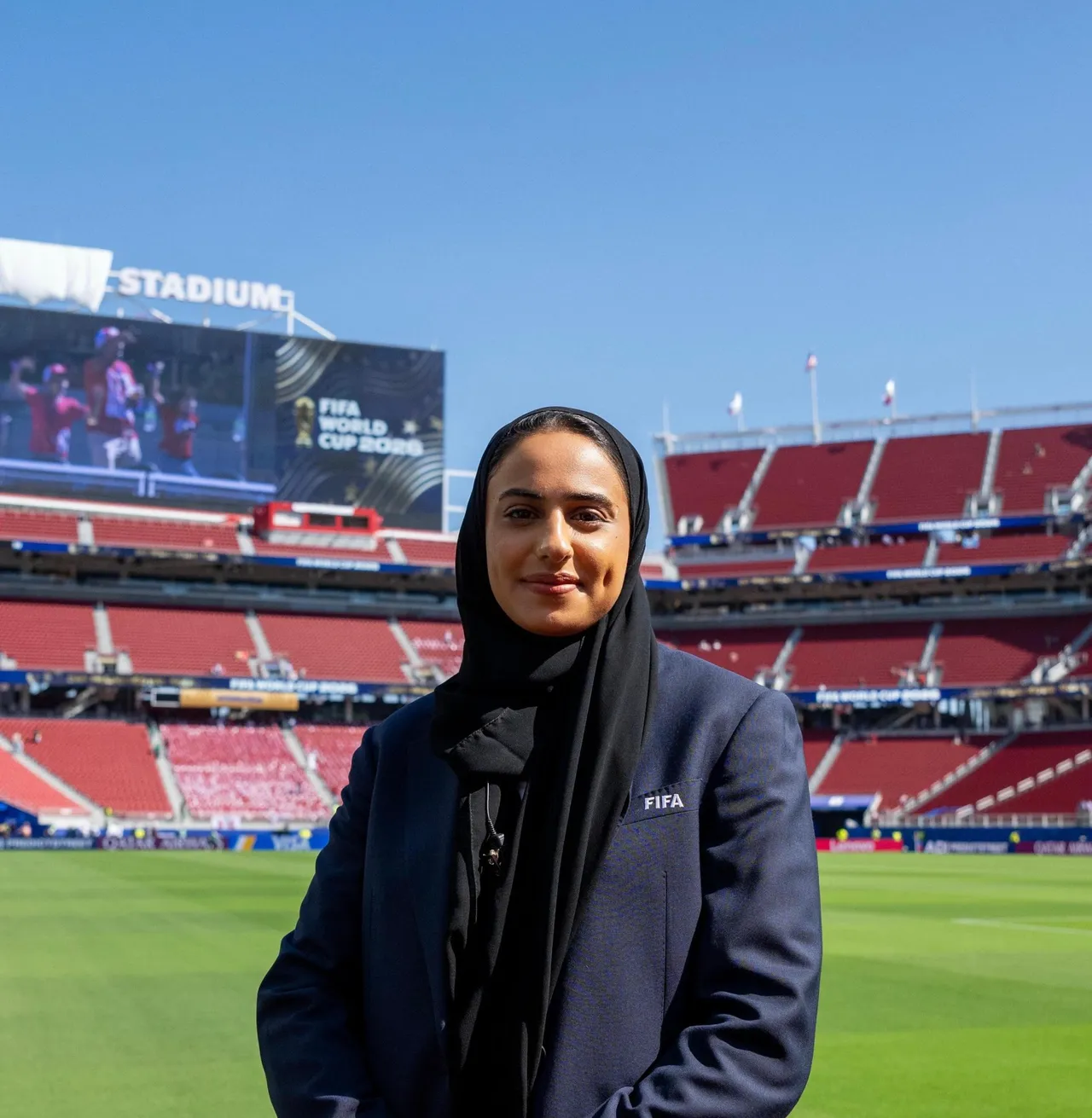 Wasan Yousef Al Jaber supports FIFA World Cup 2026 media operations as Qatar national team Media Officer