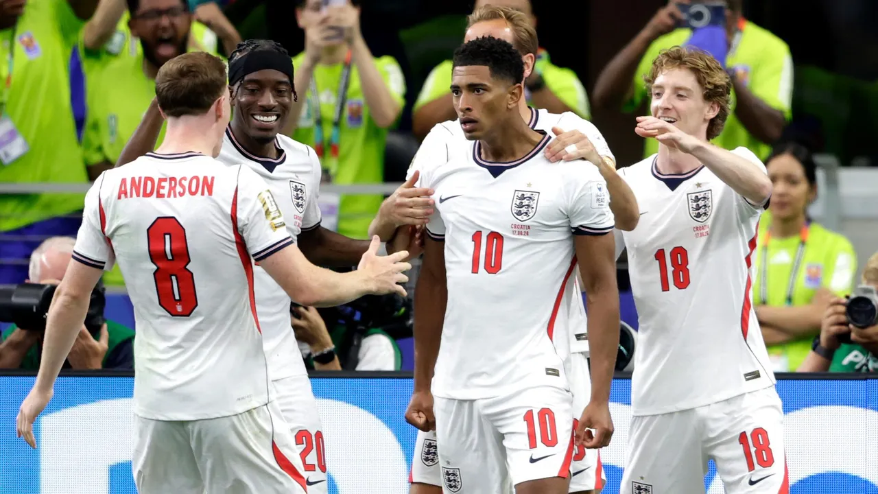 World Cup 2026: Kane double and second-half surge power England past Croatia in 4-2 classic