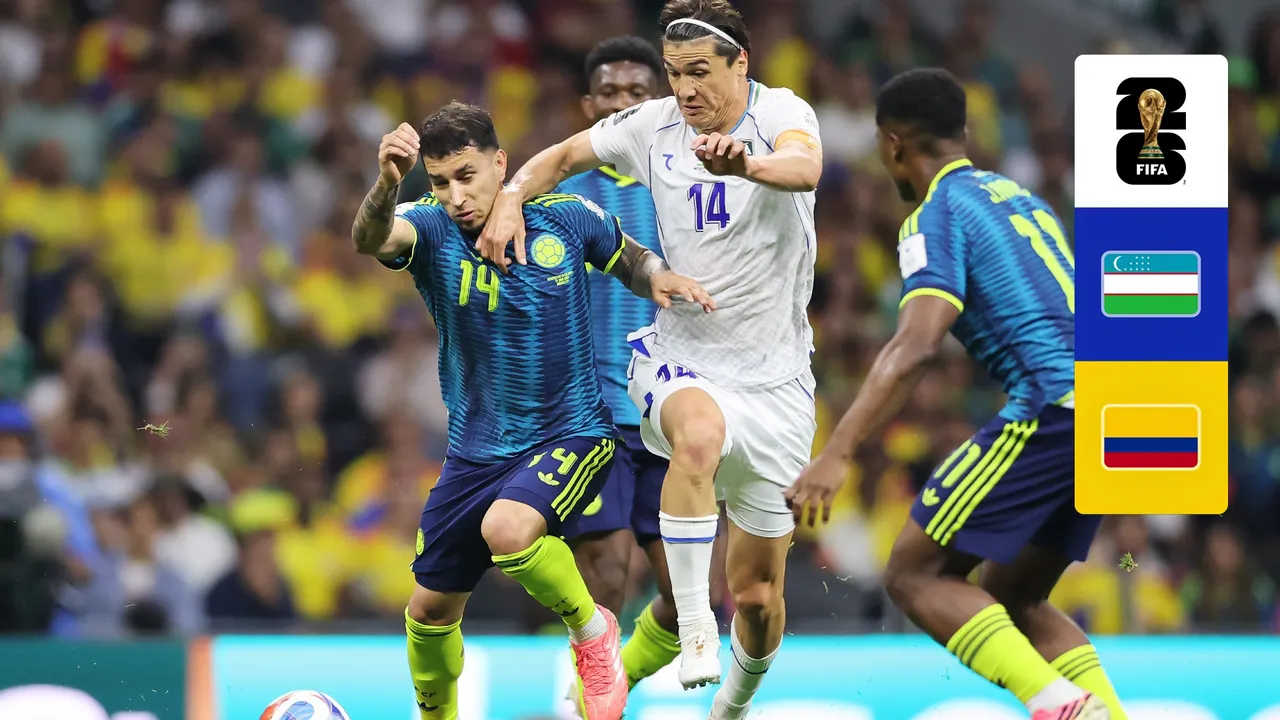 Luis Díaz masterclass sparks Colombia to 3-1 World Cup opener win over gritty Uzbekistan