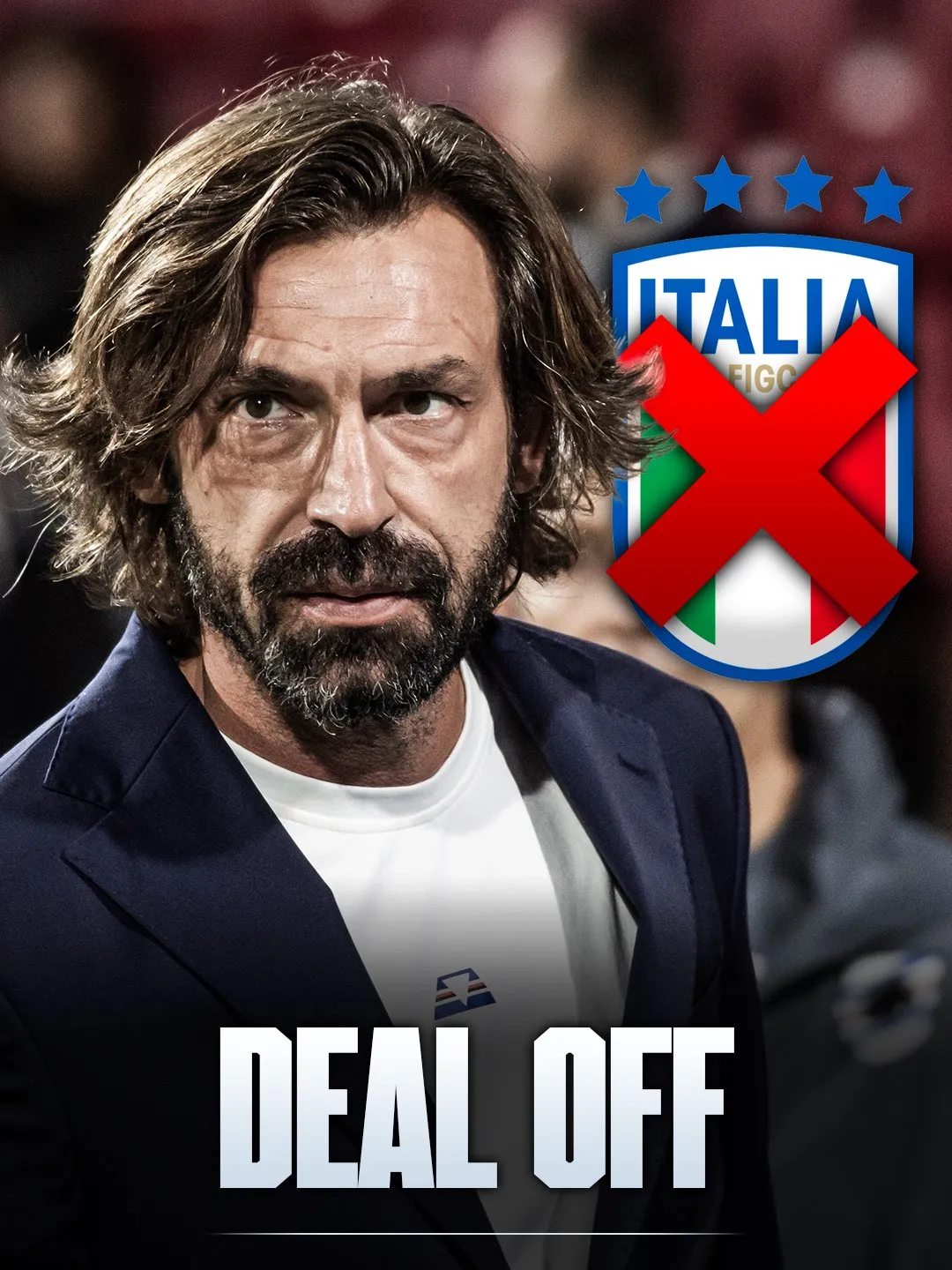 Deal Off: Andrea Pirlo’s Italy appointment collapses over Russian betting controversy