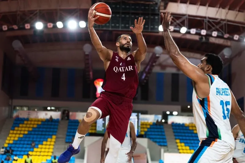 Qatar basketball team opens 2027 FIBA World Cup qualifiers third window with hard-fought win over India