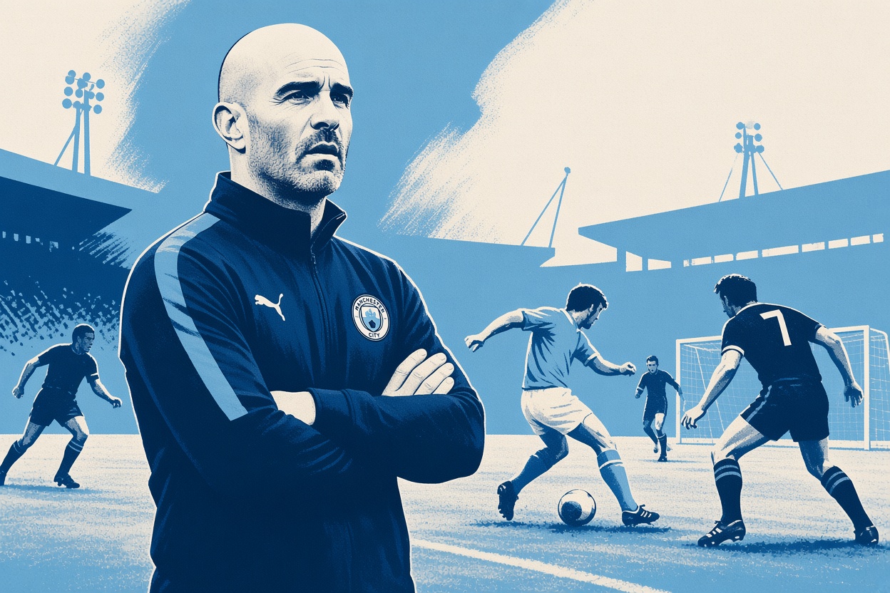 Manchester City's own back four beat them against Brighton