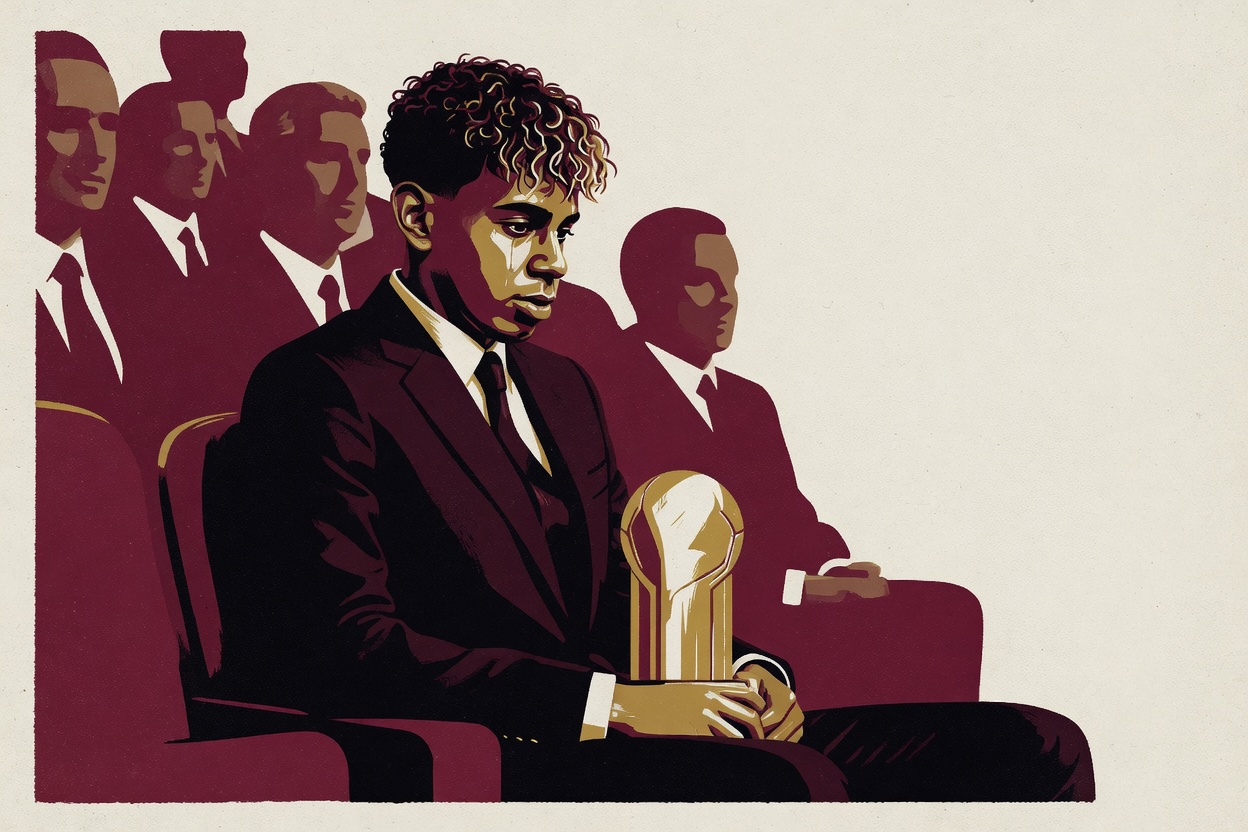 You decided a crying teenager was the villain of the Ballon d'Or
