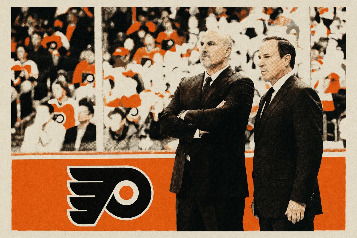 Danny Briere built this roster. Tocchet is just holding the bag.