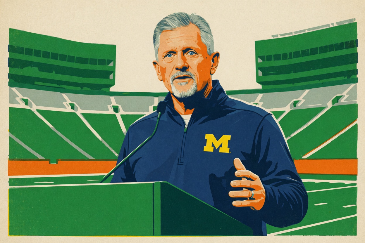 'We're pretty good': Whittingham is already teaching Michigan to accept losing