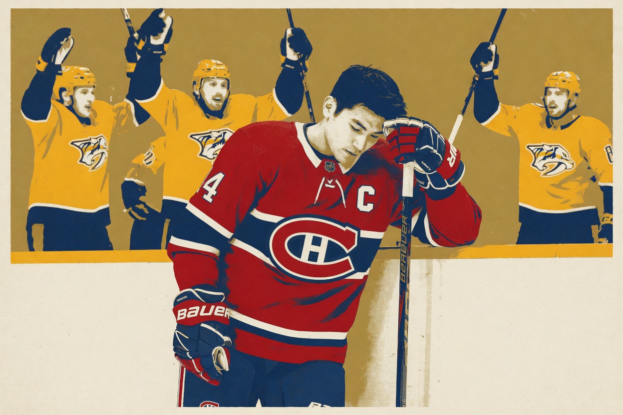 34 shots, a two-goal lead, and the Canadiens still lost it