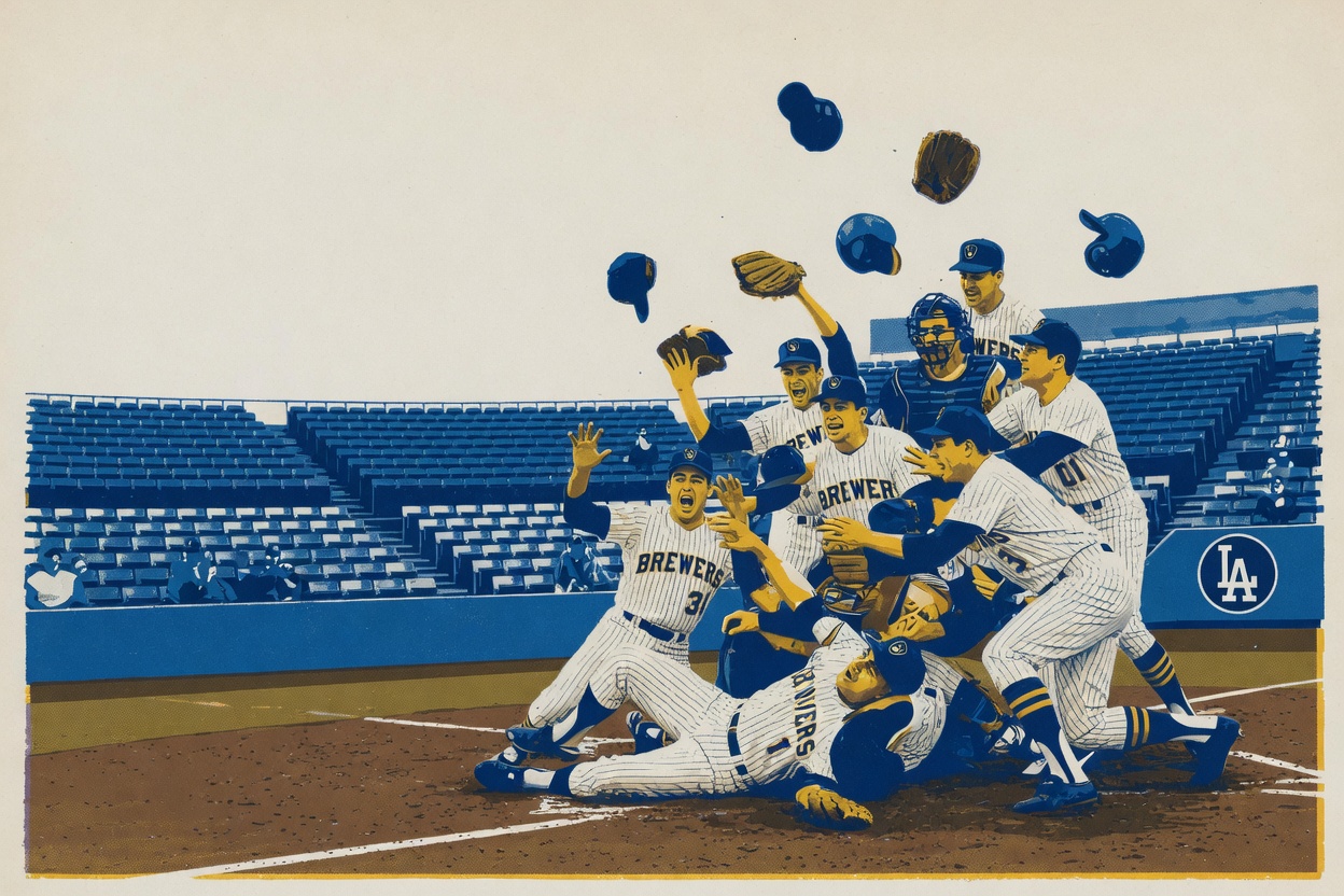 Four straight comebacks buried the Dodgers' three-peat