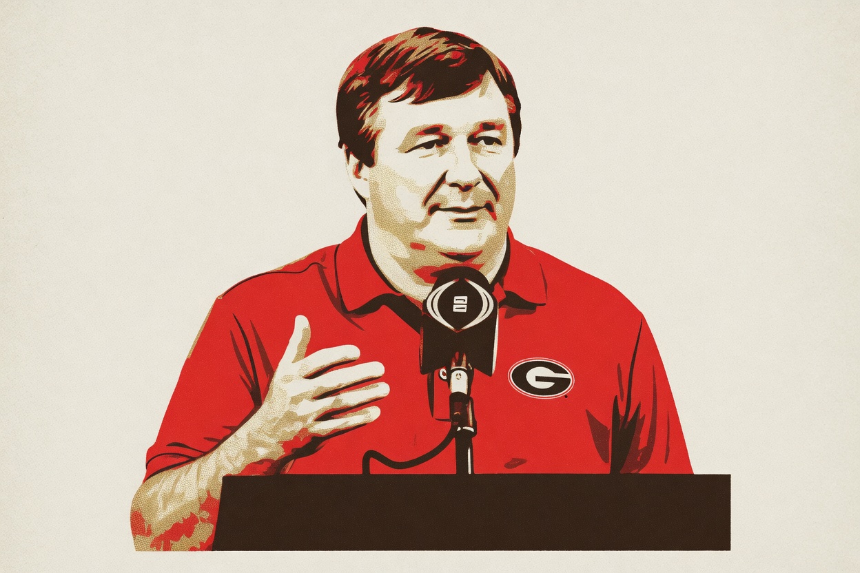 You're furious at Kirby Smart for a sentence he didn't say