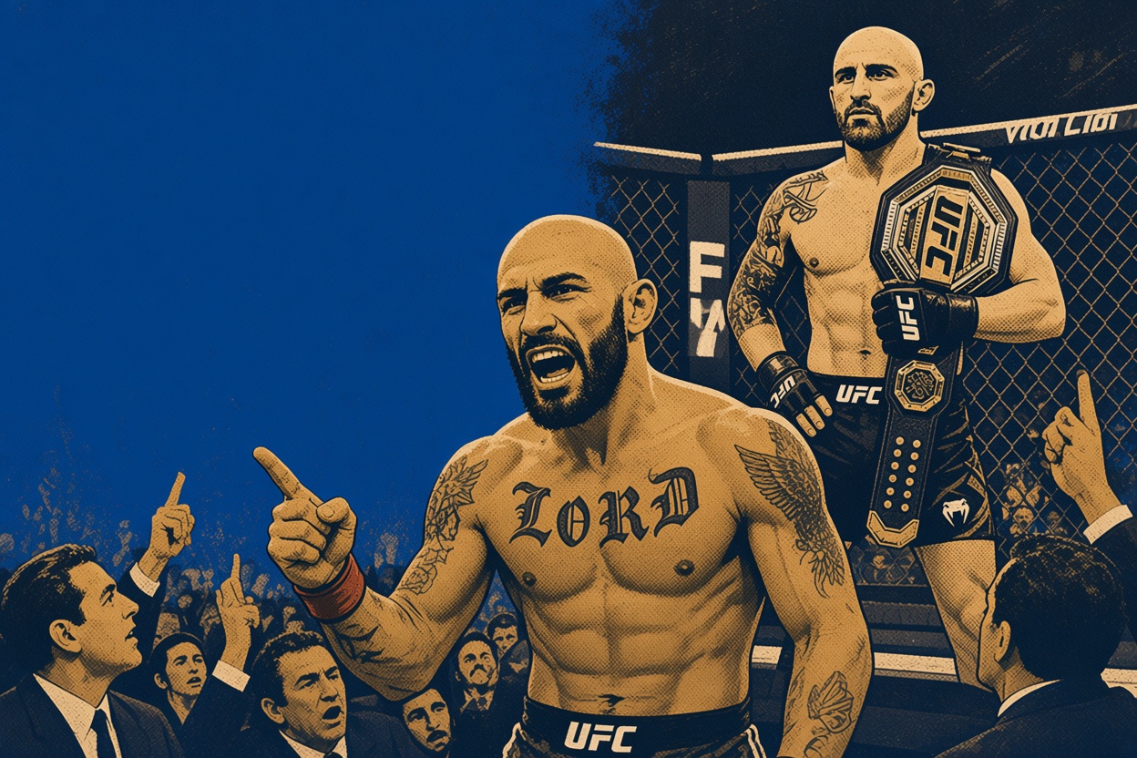 Jean Silva earned the title shot. Volkanovski's camp is stalling him.