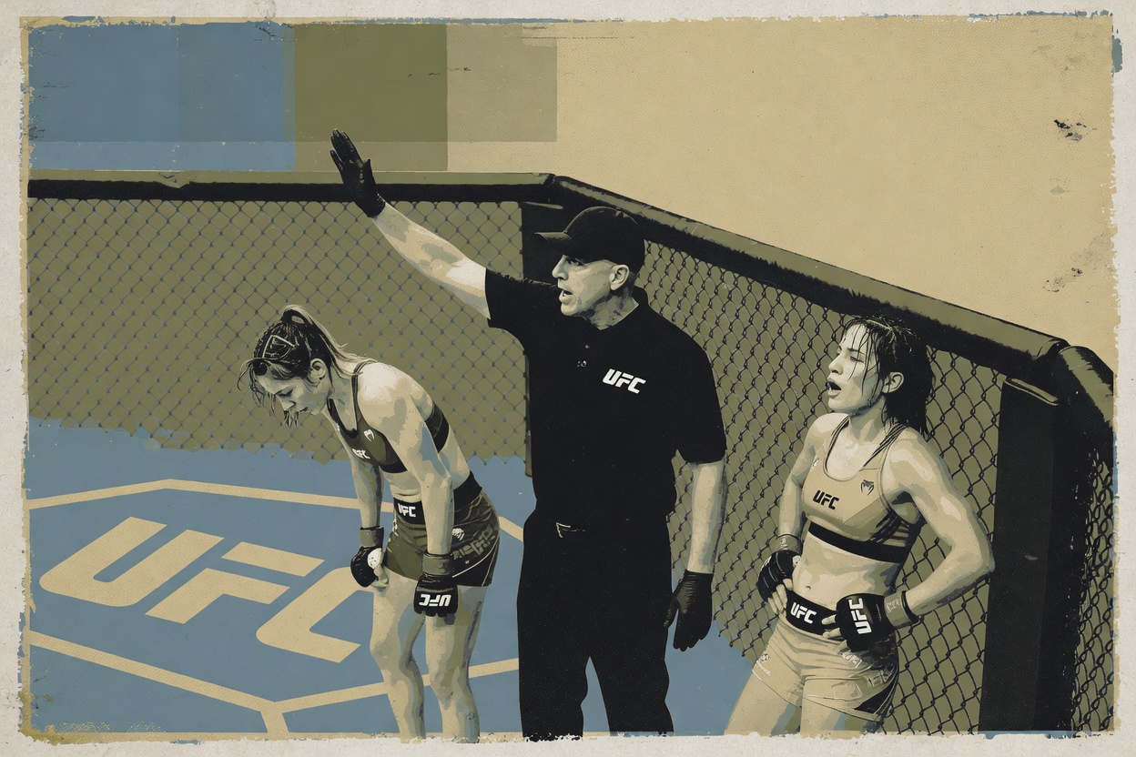 One deducted point was all it took to ruin the Kareckaite-Gatto fight