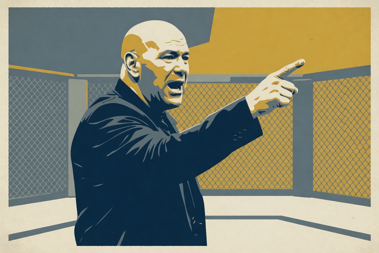 You cheered a finish Dana White ordered off a menu