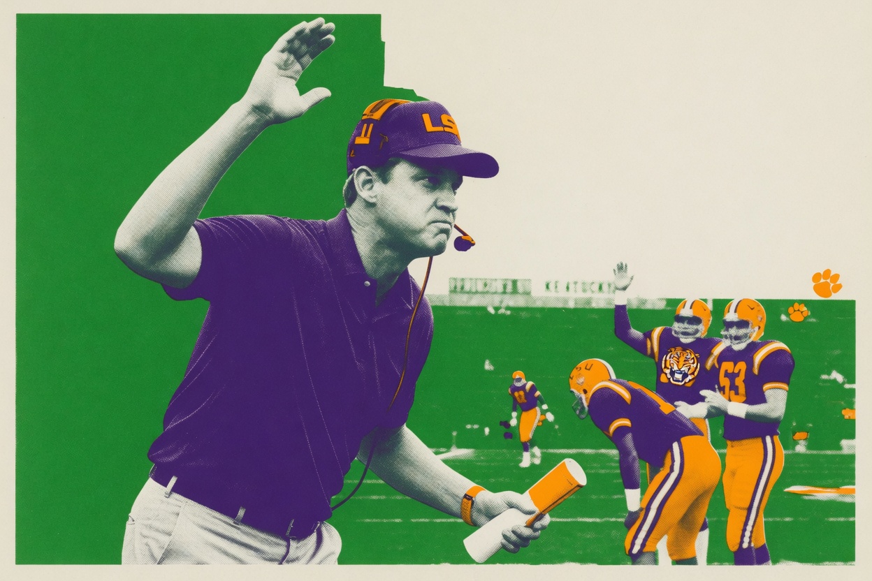 Will Stein went for two. Lane Kiffin wouldn't go for one.