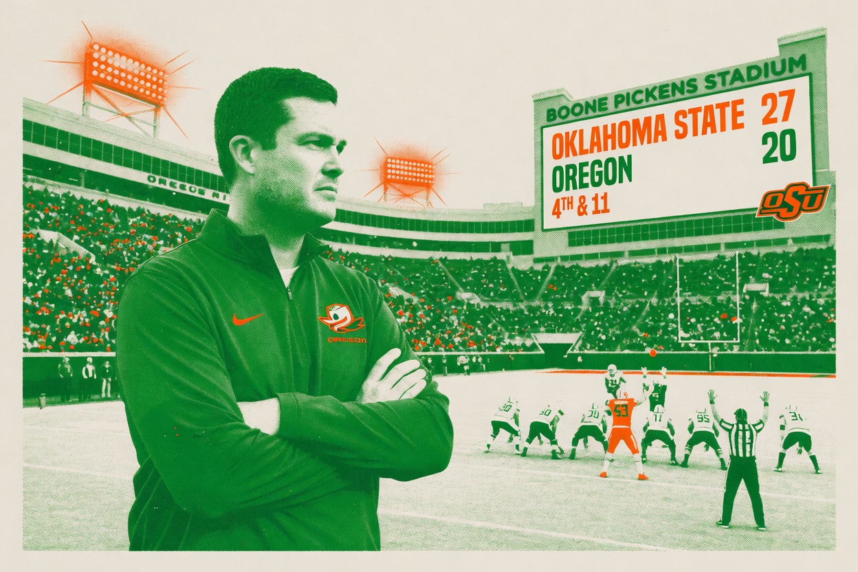 Oregon's Loss to Oklahoma State Exposes a Program-Wide Problem