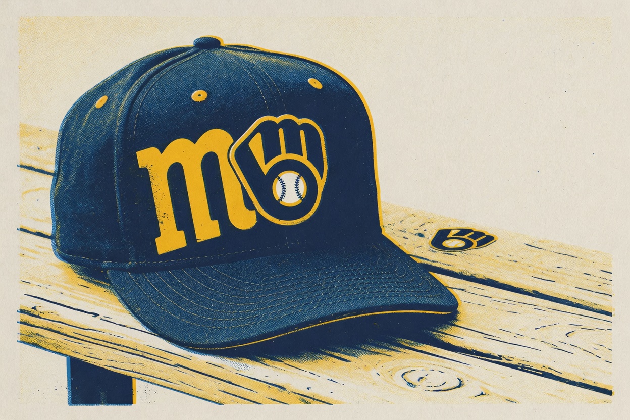 Your sleek minimalist cap can't beat a glove with a hidden name inside