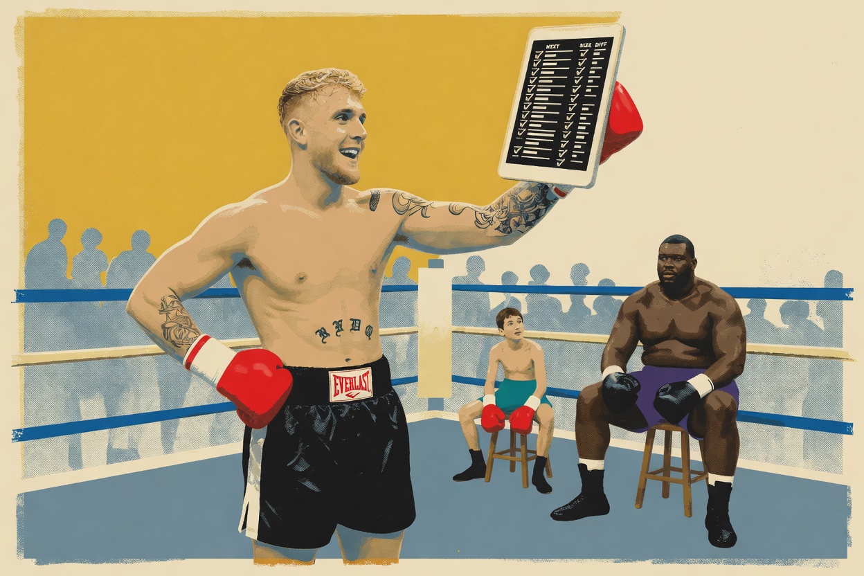 Jake Paul put the man who already beat him back on his wish list