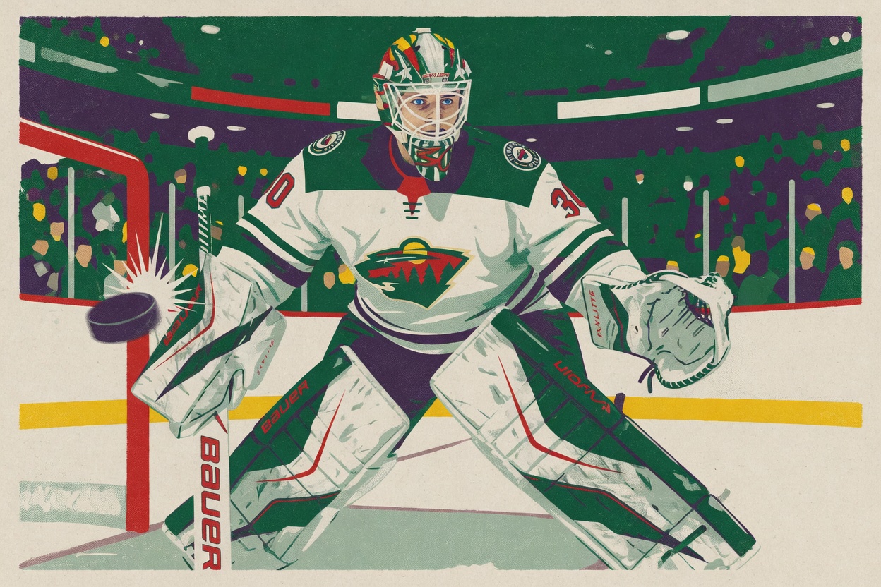 'Putting a ton of Wallstedt stats together': the tweet that killed the shutout