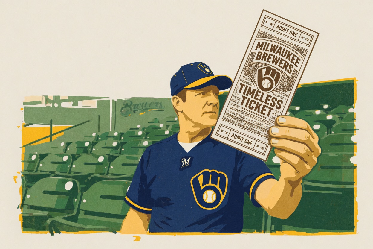 You're applauding the Brewers for keeping a promise to a thousand loyal fans