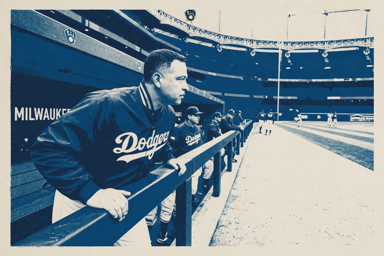Dave Roberts had a lefty-masher on his bench. He used him once.