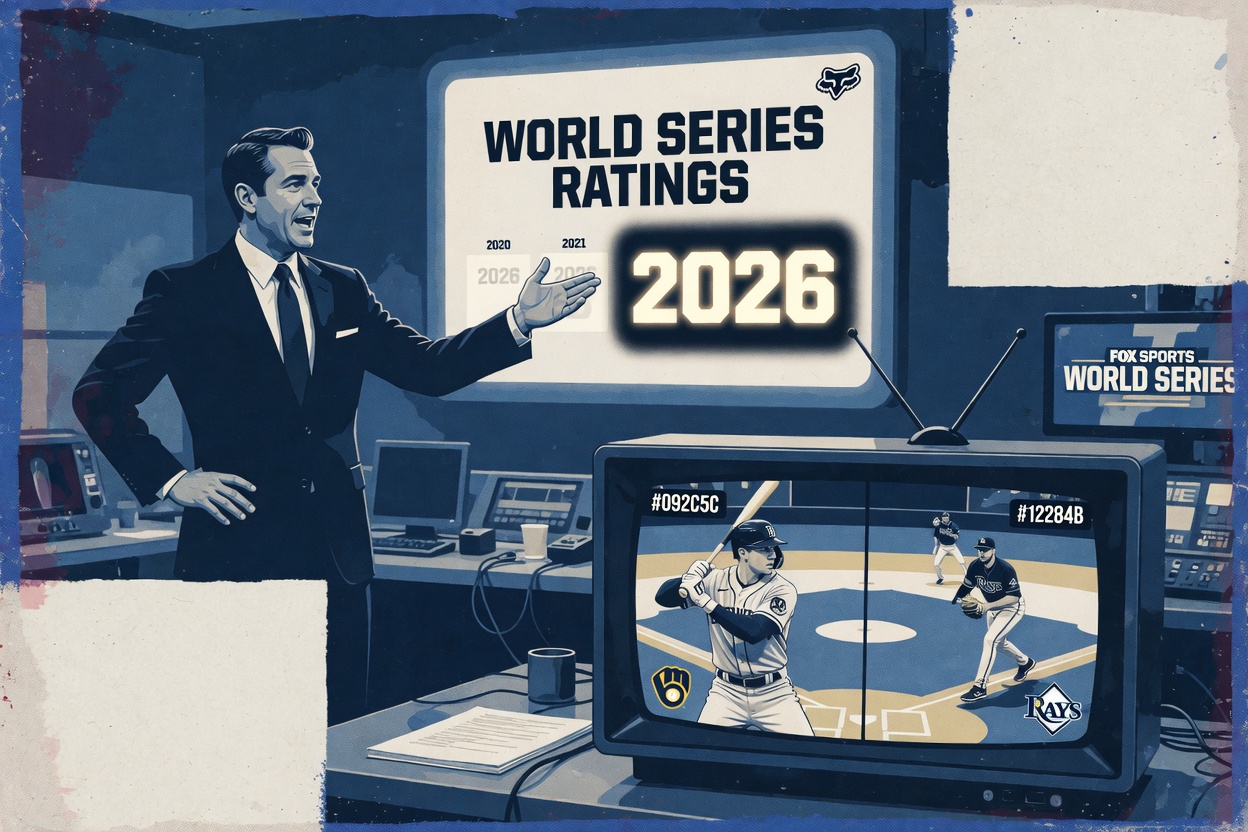 Fox is bragging that Rays-Brewers beat the three worst World Series ever
