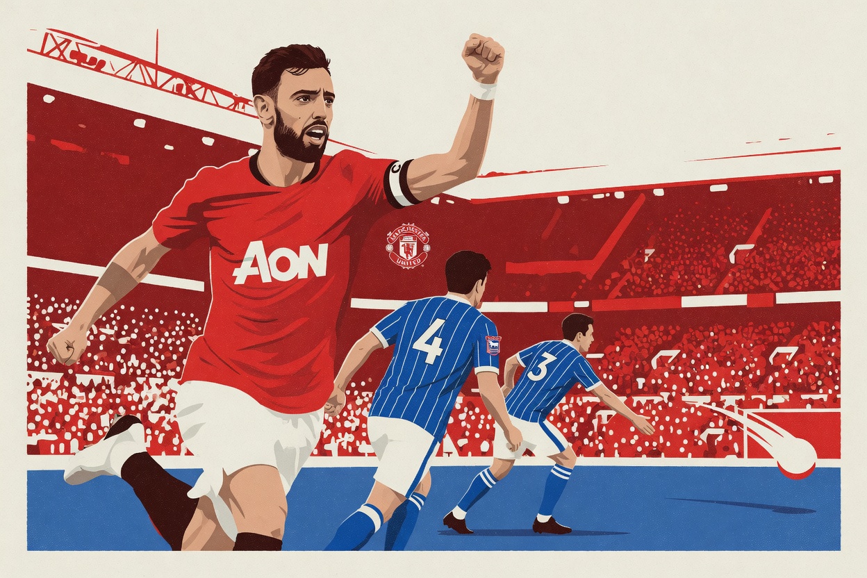 Ipswich Went Ahead at Old Trafford. Bruno Fernandes Made Sure It Didn't Matter.