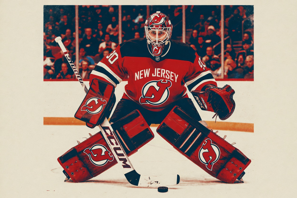 You spent two weeks on Buffalo and Utah. Hellebuyck's a Devil.