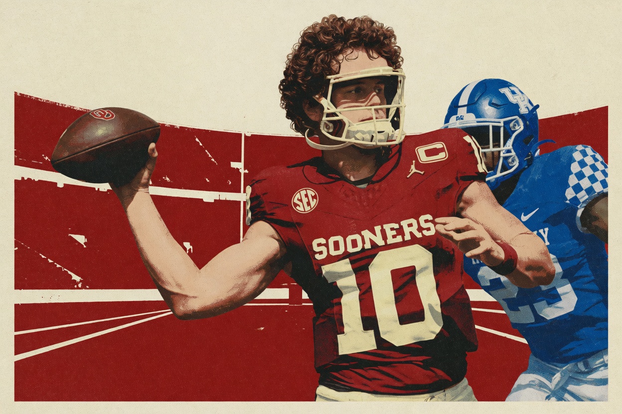 You want to crown Kentucky. Their offense hasn't earned it yet.