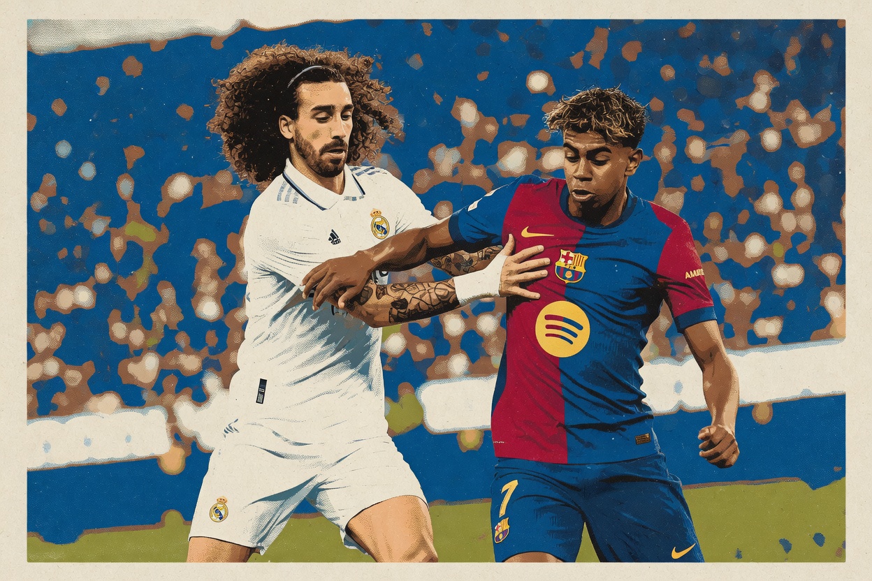 Cucurella strangled Yamal for 90 minutes and one site handed him a 6