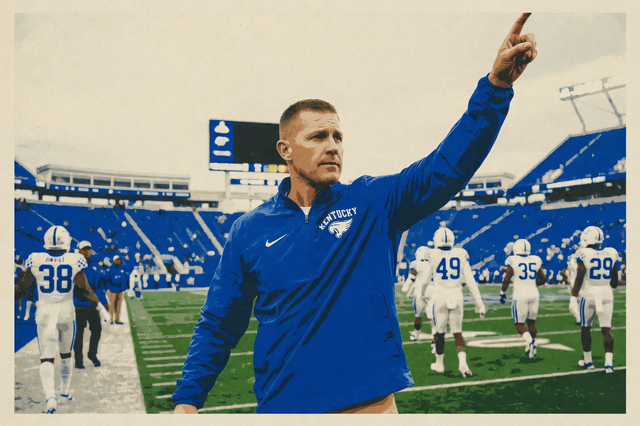 Kentucky is alone atop the SEC, and Will Stein built it in eight games