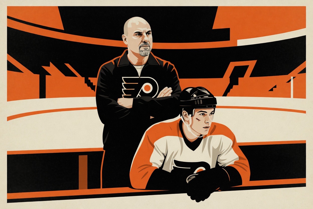 Tocchet blamed his players for 0-6-3. He benched his leading scorer the same night.