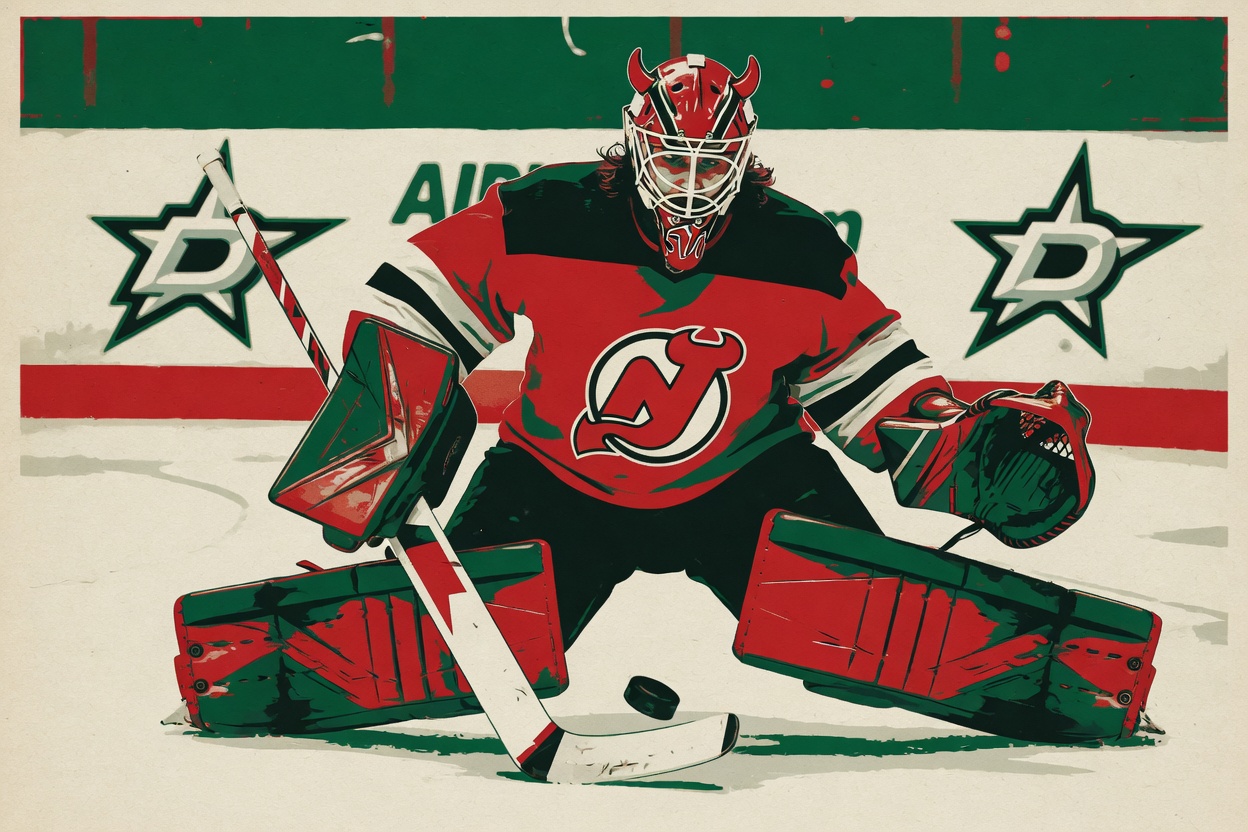 Three straight teams couldn't crack 20 shots on New Jersey. Believe it.