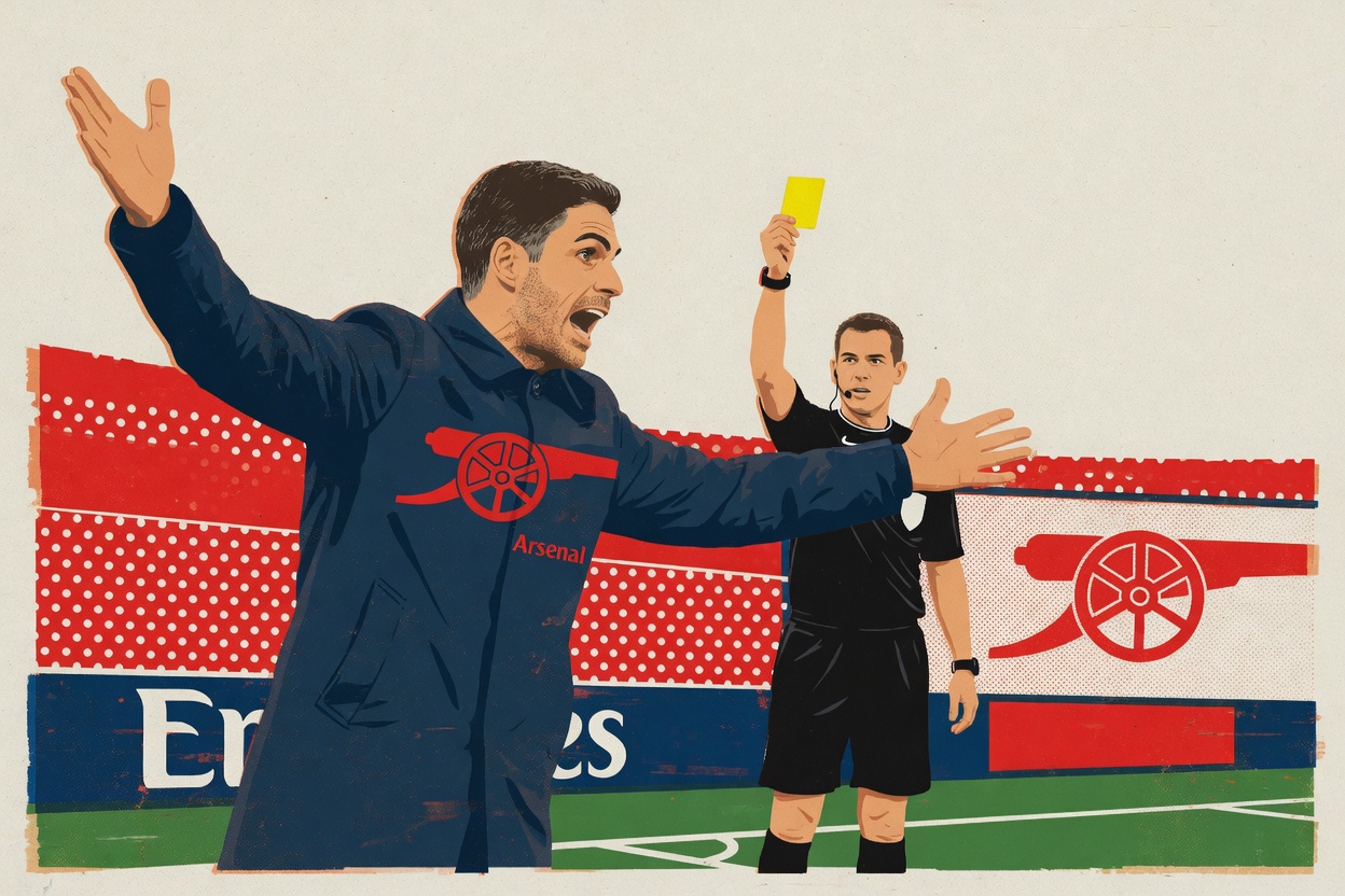 Arteta's '36 times in 10 minutes' dossier is pure deflection