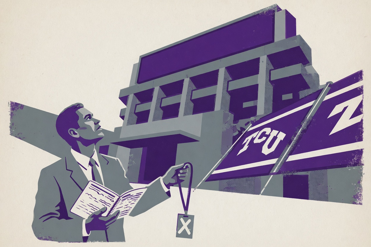 TCU Named Its Stadium After a Star-Telegram Man, Then Barred the Star-Telegram's Reporter