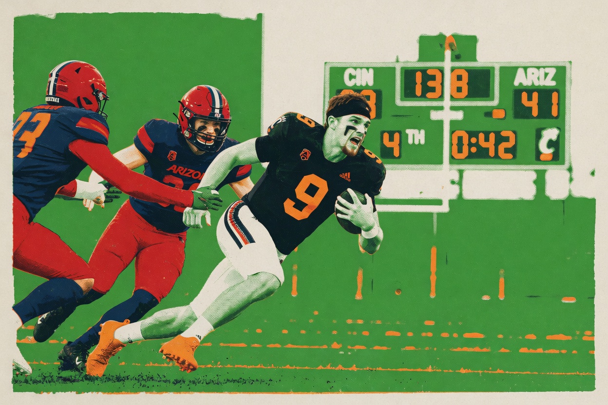 Cincinnati's coaches had no answer for why JC French was still in at 34-0