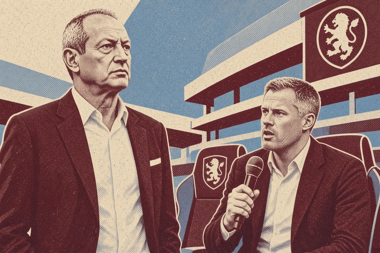 Carragher said Villa will never be United. Sawiris just proved him right.